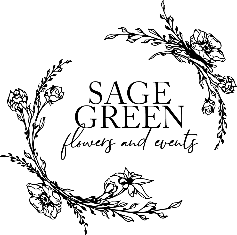 Home Sage Green Floral Shoppe